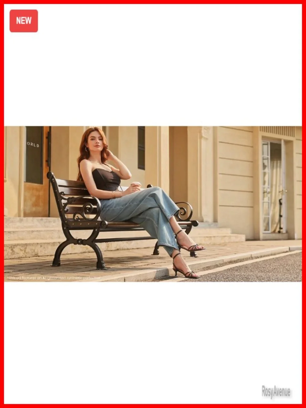 Women's Square Open Toe Strappy Low Heel Sandals with Ankle Strap for Prom